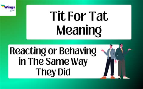 tit for tat synonyms|Tit.